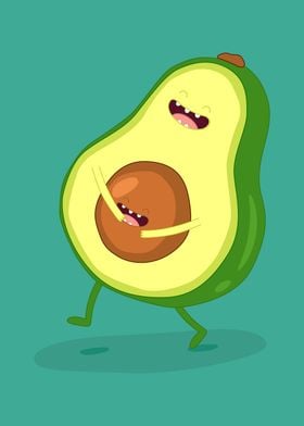 Avocado Happy Smile