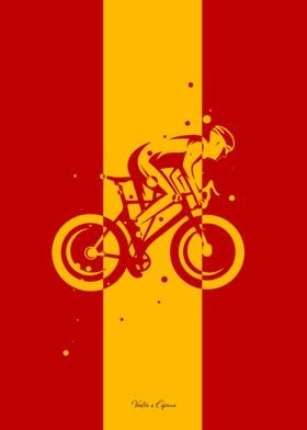 Cycling Spain Poster