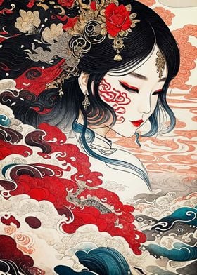 Japanese Woman Geisha