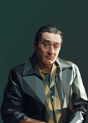 Robert De Niro the irishman Portrait