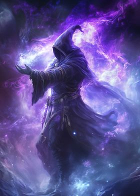 Dark Sorcerer in Cosmic Storm