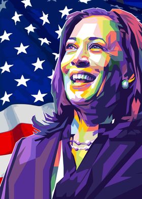 WPAP Kamala Harris