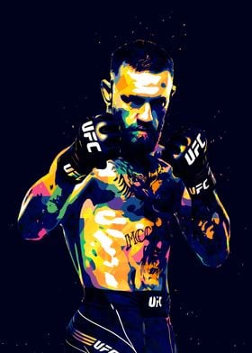 Conor McGregor Pop Art