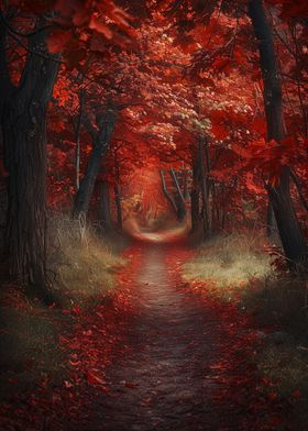 Autumn Forest Path