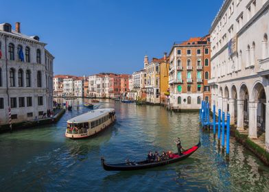 Grand Canal In Venice