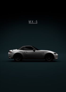 Mazda MX-5 Side View