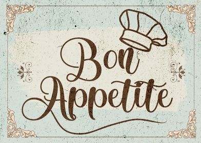 Bon Appetit Sign