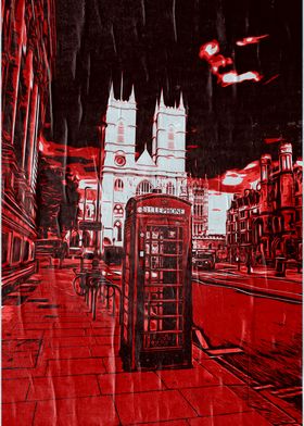 Red London Phone Booth