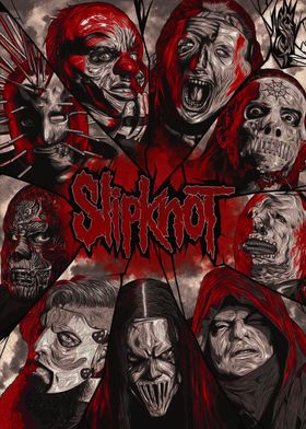 Slipknot Band Poster