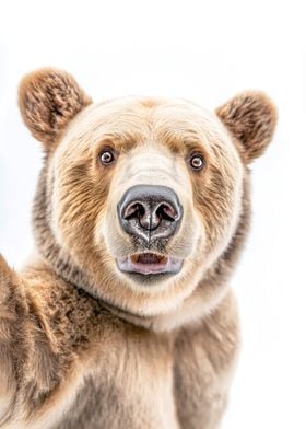 A Bear Taking a Selfie