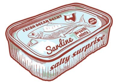 Sardine Can Breath mints