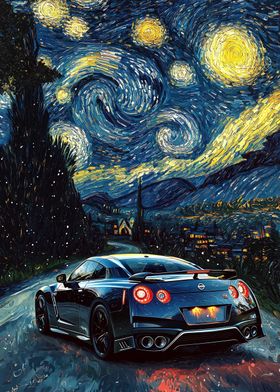 Starry Night GT-R