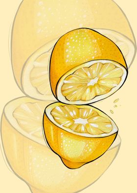 Lemon Illustration