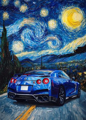 Nissan GT-R Starry Night