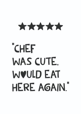  5-Star Chef Review