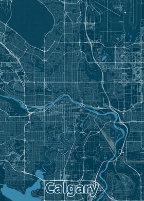 Calgary City Map