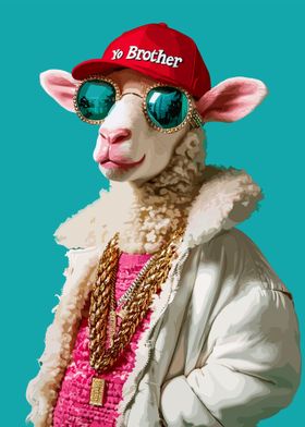 Hipster Sheep