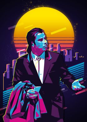 confusing travolta Retro A