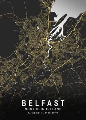 Belfast Silver Map