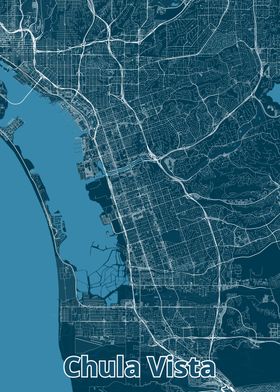 Chula Vista City Map