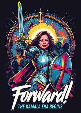 Kamala Harris as a Warrior