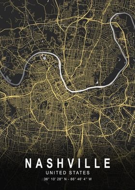 Nashville City Map