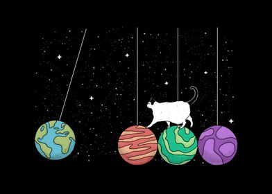 Cat on Planets