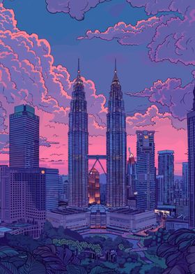 Kuala Lumpur Skyline