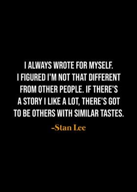 Stan Lee quotes 