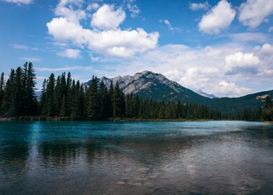 Mountain Lake Serenity Banff