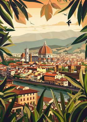 Florence Italy Scenery Cityscape