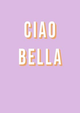 Ciao Bella Wall Art