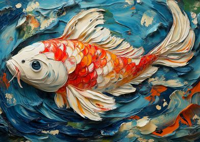 Koi Fish Painting