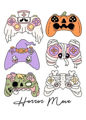 Halloween Game Controllers