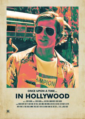 Once Upon a Time in Hollywood Poster