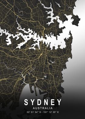 Sydney Silver Map