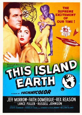 This Island Earth Movie Poster