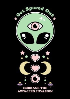 Cute Alien Space Design