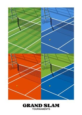 Grand Slam Tennis Courts