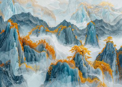 Mountain Landscape Painting