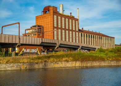 Industrial Building by Canal