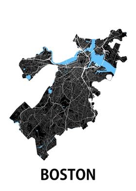 Boston City Map