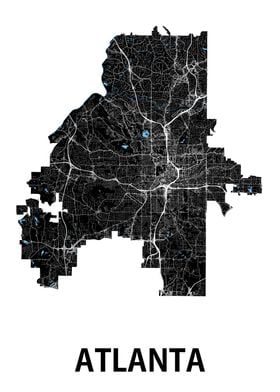 Atlanta City Map