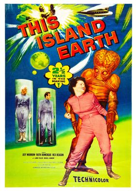 This Island Earth Movie Poster