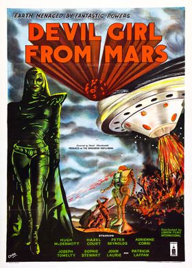 Devil Girl From Mars Poster