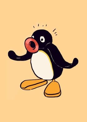 Pingu Cartoon Illustration