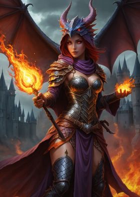 Draconic sorceress