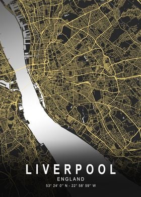 Liverpool Silver Map