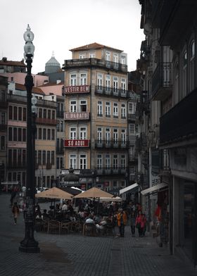 Porto City Street Scene