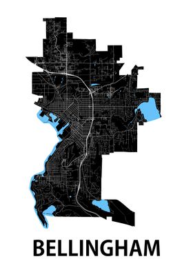 Bellingham City Map